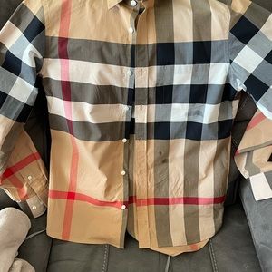 burberry mens shirt